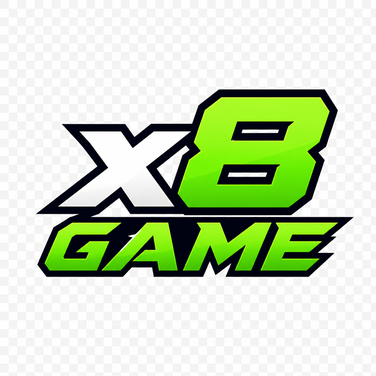 x8 game logo